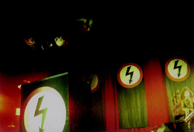 well it's used to warn people of electrical shock, but it's used by Marilyn well it's used to warn people of electrical shock, but it's used by Marilyn