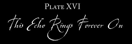 Plate XVI: This Echo Rings Forever On