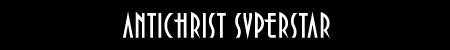 Antichrist Superstar